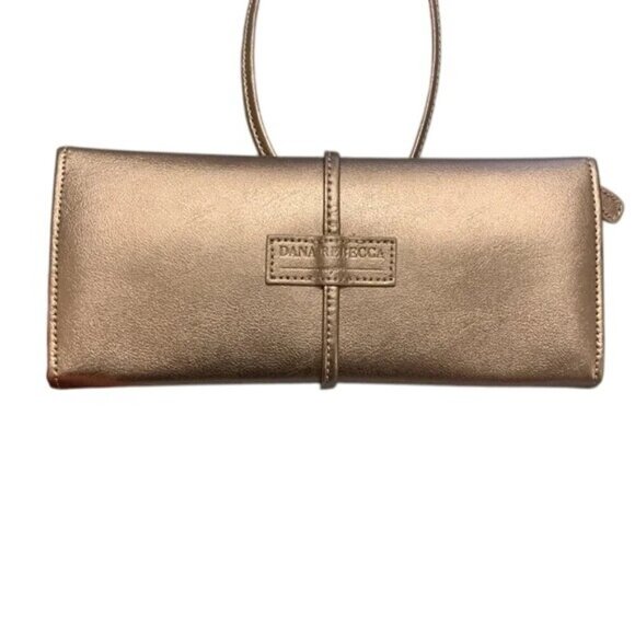 WOLF for Dana Rebecca Designs Leather Jewelry Travel Case Roll - Picture 2 of 5